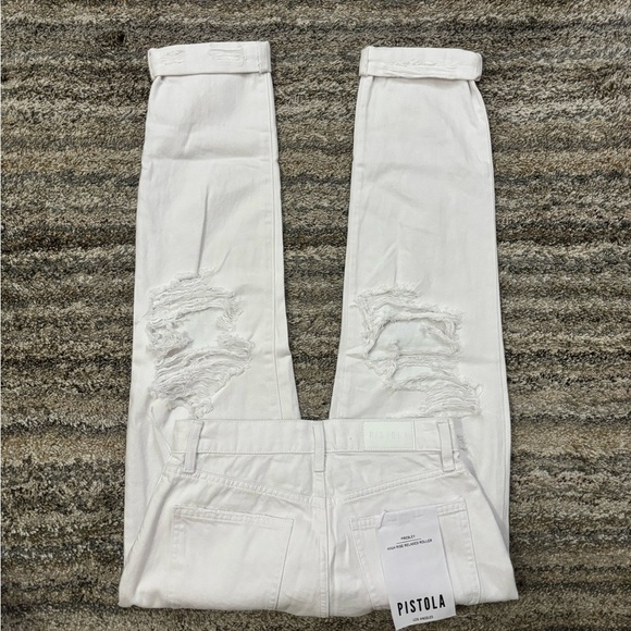 Pistola Presley High Rise Relaxed Roller Jeans Sz 25 NWT | Pistola Relaxed Jean* - Picture 7 of 15
